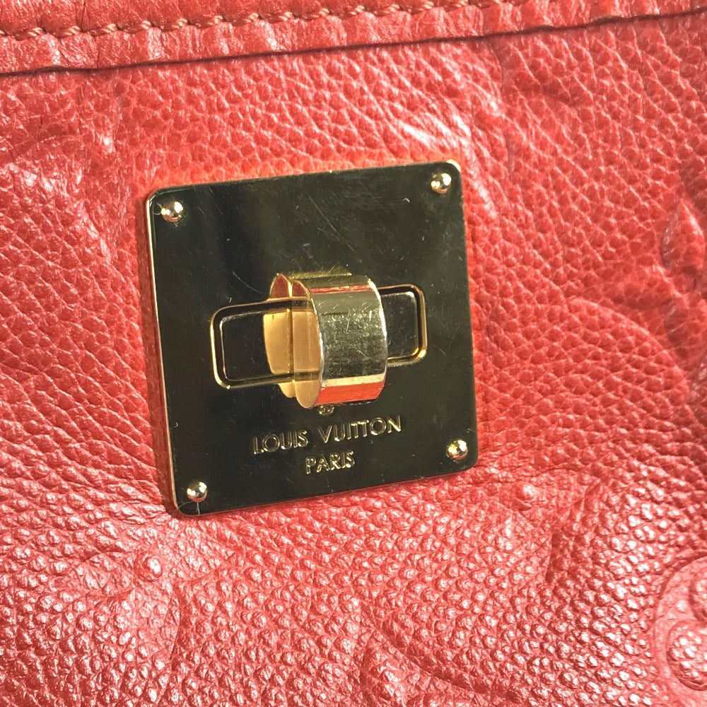 LOUIS VUITTON M40556 モノグラムアンプラント シタディンPM ポーチ付き 肩掛け バケツ ばけつ ショルダーバッグ モノグラムアンプラントレザー レディース レッド