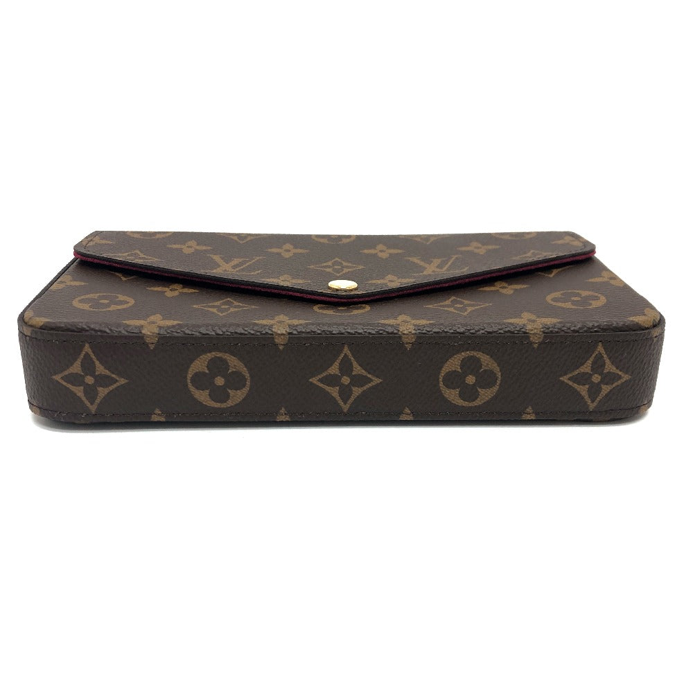 LOUIS VUITTON M81896 ポシェット・フェリシー ショルダーバック バック カバン 肩掛けバック 斜め掛けバック ショルダーバッグ モノグラムキャンバス レディース ブラウン