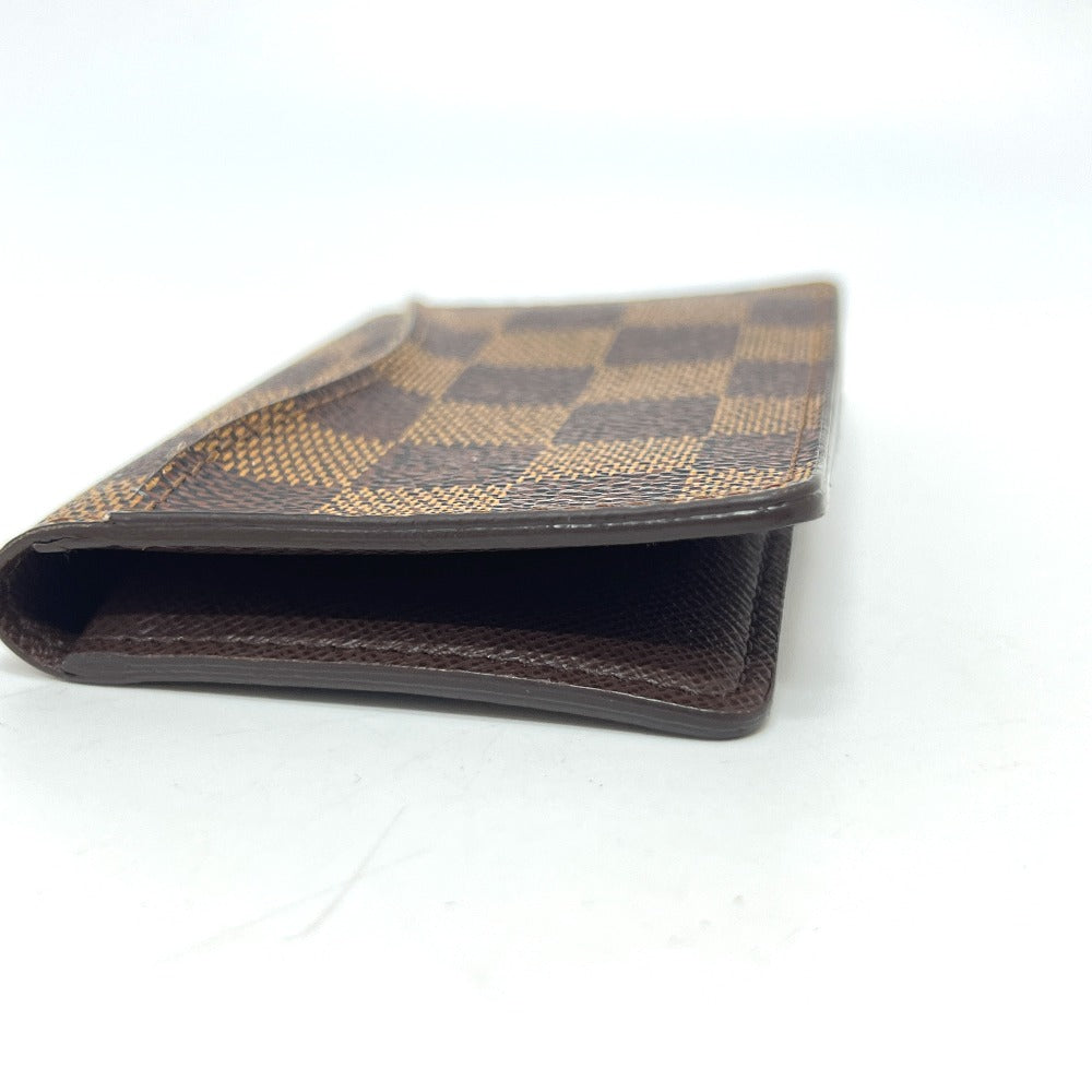 LOUIS VUITTON M60502 オーガナイザー ドゥ ポッシュ 名刺入れ ICケース カードケース ダミエキャンバス レディース エベヌ ブラウン - brandshop-reference