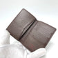 LOUIS VUITTON M60502 オーガナイザー ドゥ ポッシュ 名刺入れ ICケース カードケース ダミエキャンバス レディース エベヌ ブラウン - brandshop-reference