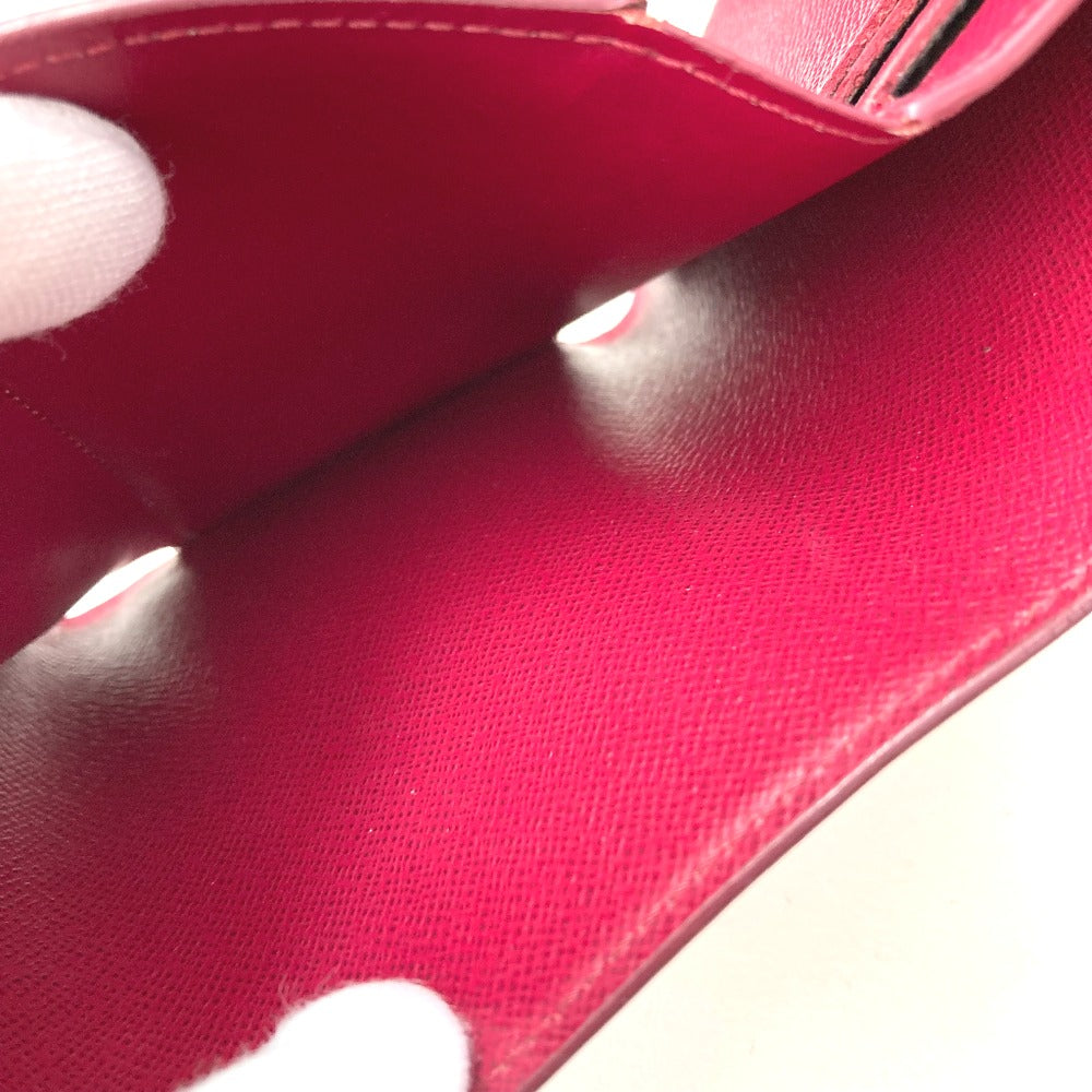 LOUIS VUITTON M62171 エピ ポルトフォイユ・ヴィクトリーヌ コンパクトウォレット 3つ折り財布 エピレザー レディース フューシャ パープル