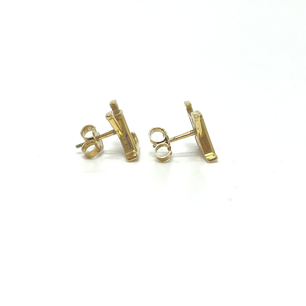 LOUIS VUITTON M00743 LV Iconic Accessories Pierce Metal Gold Used