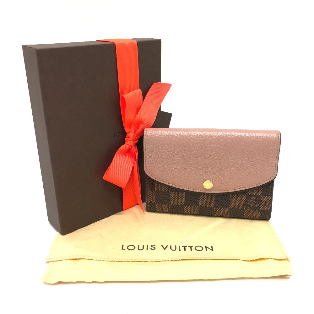 LOUIS VUITTON 　　　N60043 ポルトフォイユ・ノルマンディ 　　 2つ折り財布 ダミエキャンバス レディース - brandshop-reference