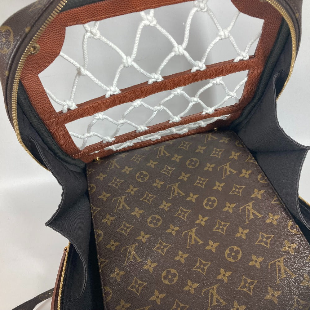 LOUIS VUITTON M45784 NBAコラボ シューズボックス バックパック カバン バックパック リュックサック モノグラムキャンバス メンズ ブラウン