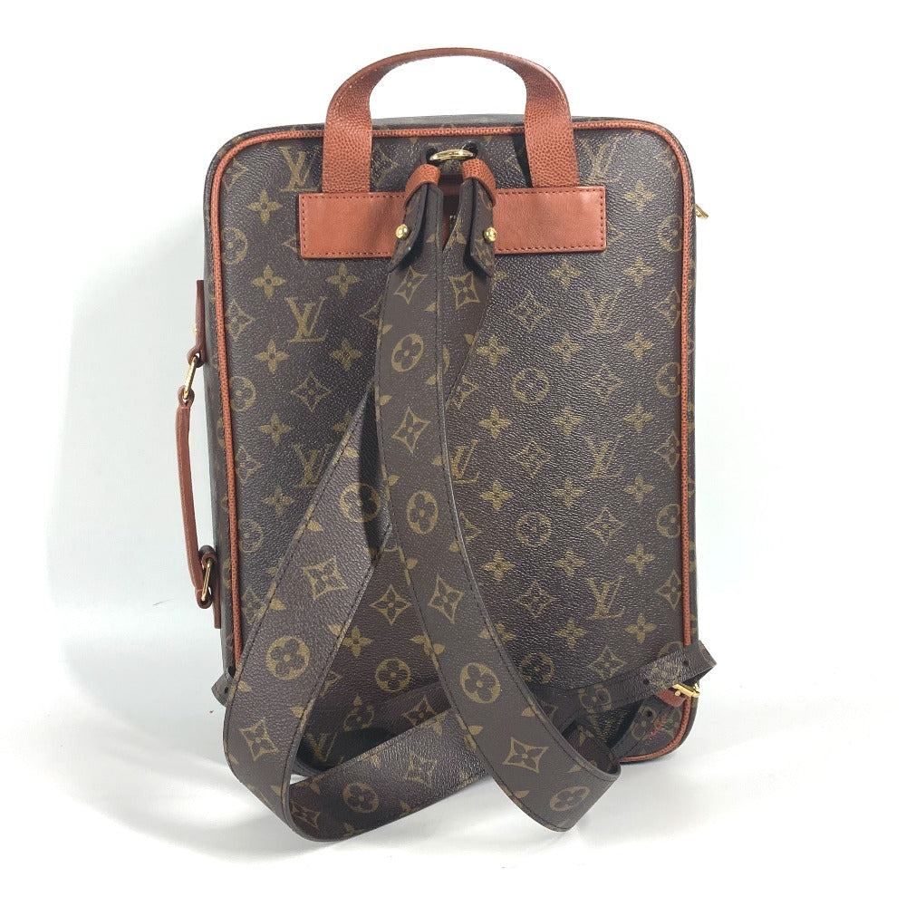 LOUIS VUITTON M45784 NBAコラボ シューズボックス バックパック カバン バックパック リュックサック モノグラムキャンバス メンズ ブラウン
