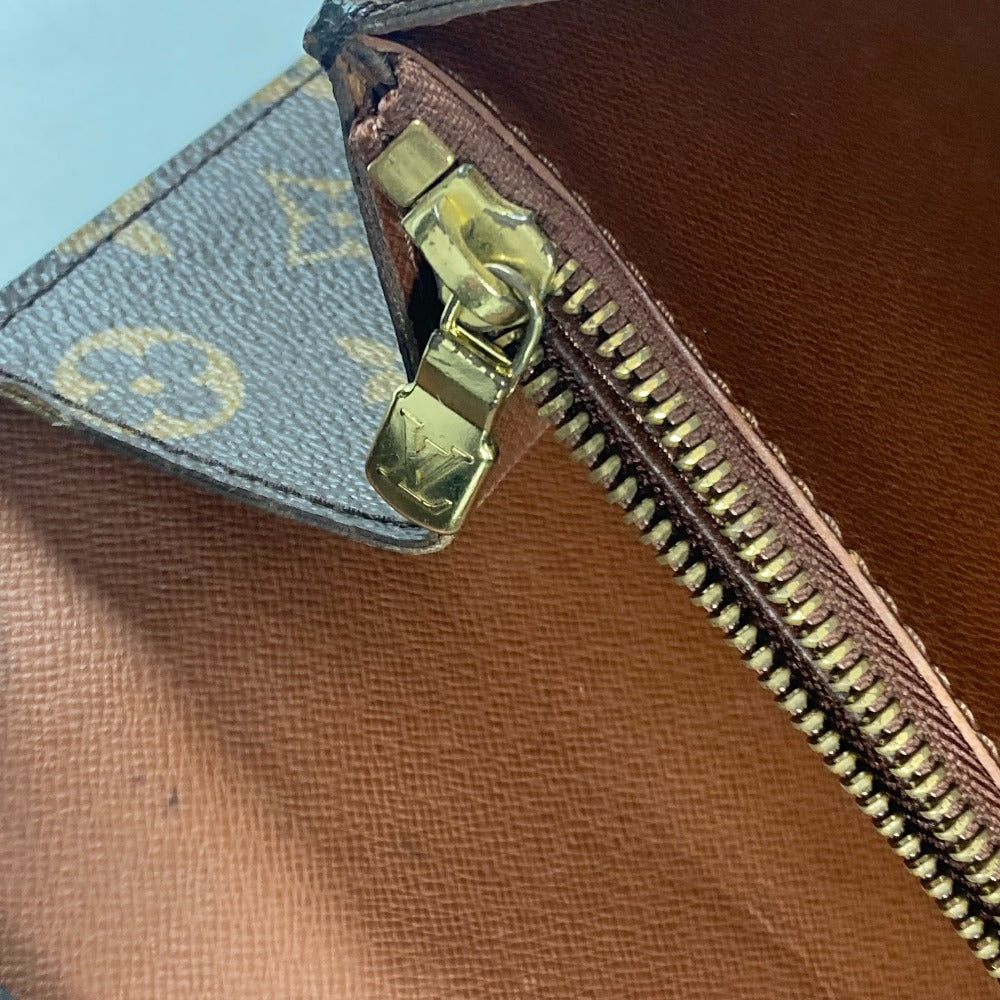 LOUIS VUITTON M53305 モノグラム セルヴィエット フェルモワール 書類バッグ カバン ブリーフケース ビジネスバッグ モノグラムキャンバス メンズ ブラウン