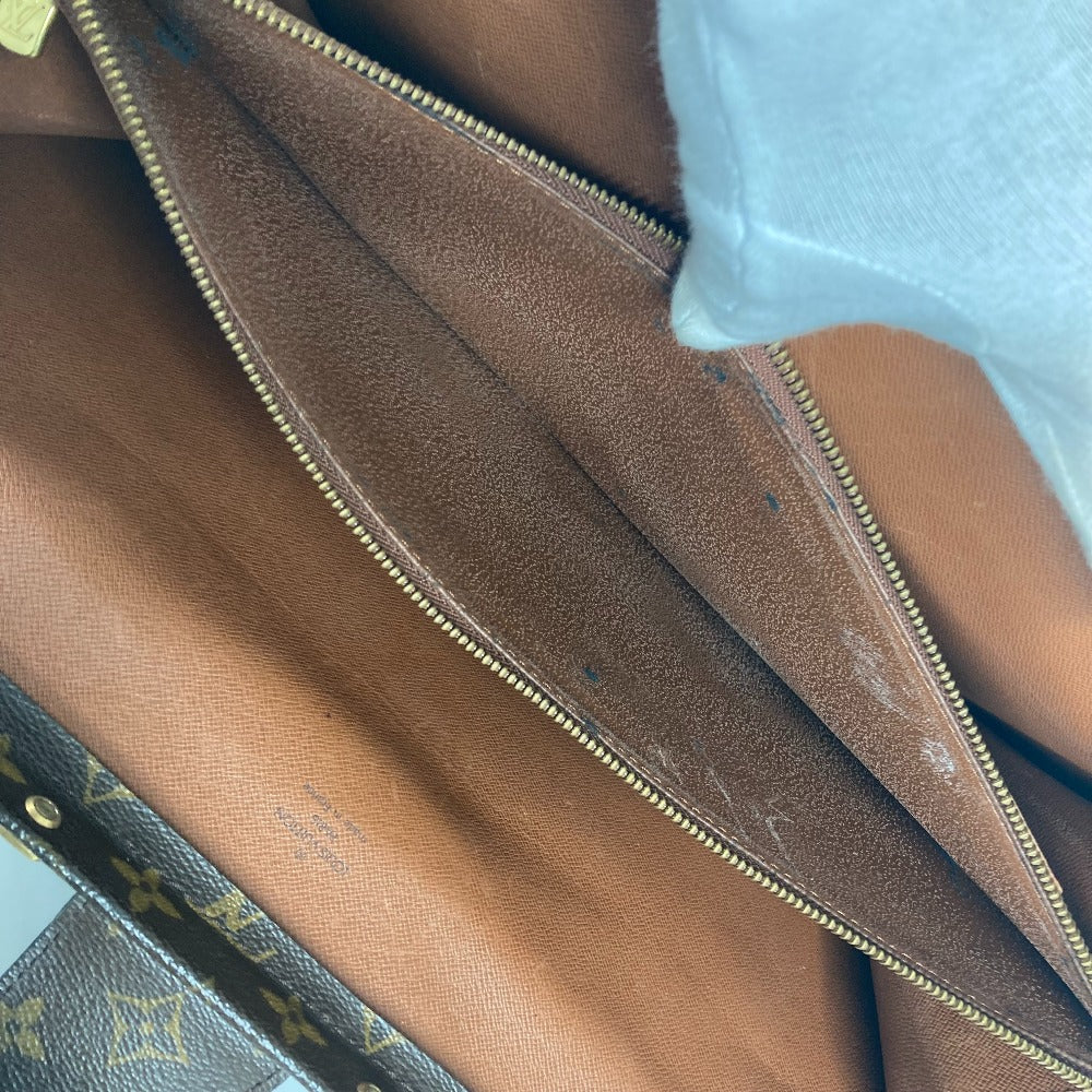 LOUIS VUITTON M53305 モノグラム セルヴィエット フェルモワール 書類バッグ カバン ブリーフケース ビジネスバッグ モノグラムキャンバス メンズ ブラウン