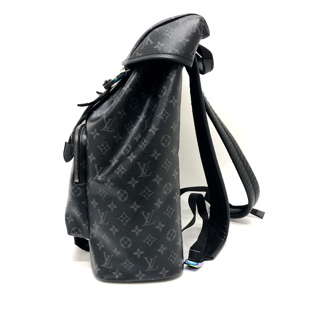 LOUIS VUITTON M43409 エクリプス 藤原ヒロシ ザック フラグメント HIROSHI FUJIWARA コラボ カバン バッグ バックパック リュックサック キャンバス ユニセックス ブラック - brandshop-reference