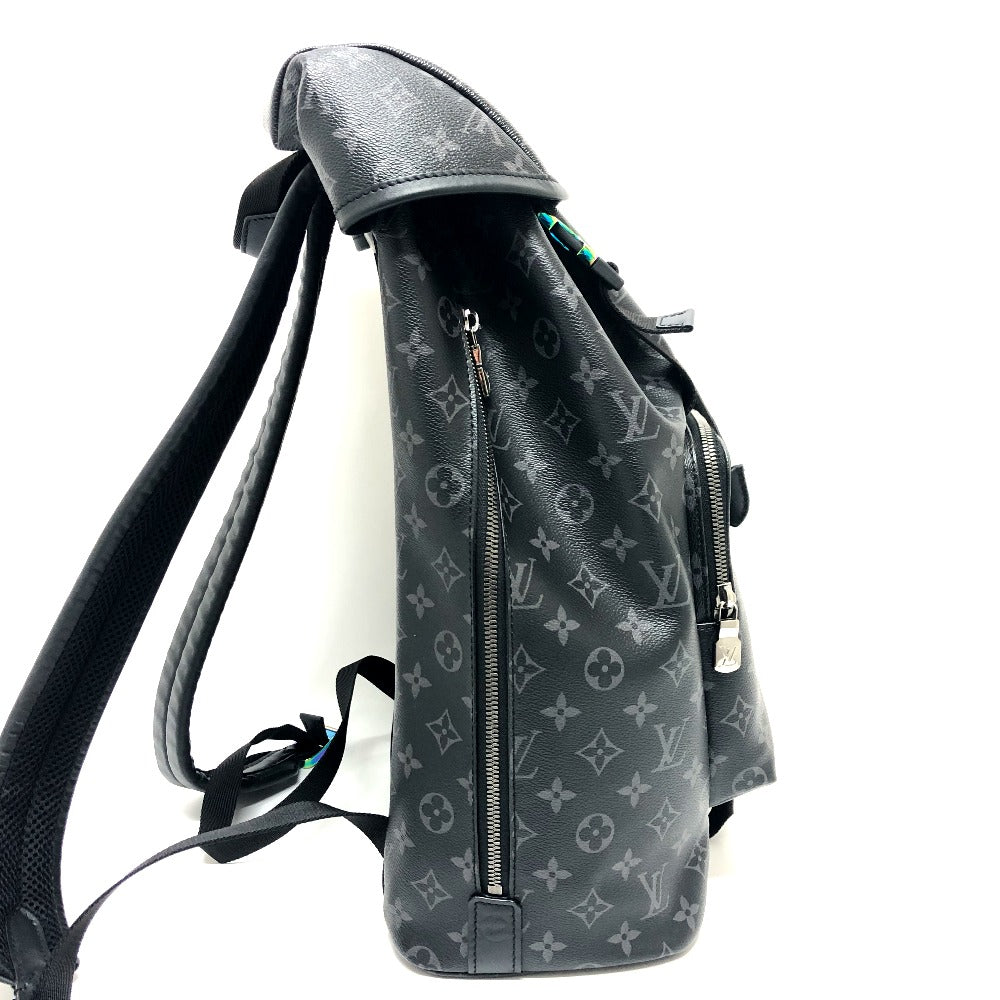 LOUIS VUITTON M43409 エクリプス 藤原ヒロシ ザック フラグメント HIROSHI FUJIWARA コラボ カバン バッグ バックパック リュックサック キャンバス ユニセックス ブラック - brandshop-reference