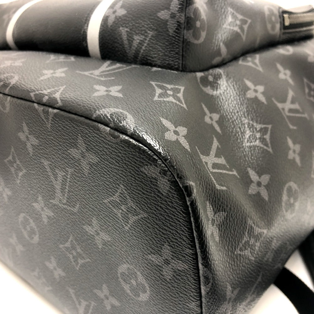 LOUIS VUITTON M43409 エクリプス 藤原ヒロシ ザック フラグメント HIROSHI FUJIWARA コラボ カバン バッグ バックパック リュックサック キャンバス ユニセックス ブラック - brandshop-reference