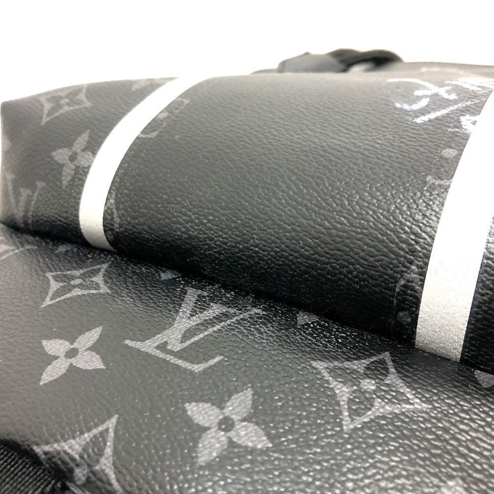 LOUIS VUITTON M43409 エクリプス 藤原ヒロシ ザック フラグメント HIROSHI FUJIWARA コラボ カバン バッグ バックパック リュックサック キャンバス ユニセックス ブラック - brandshop-reference