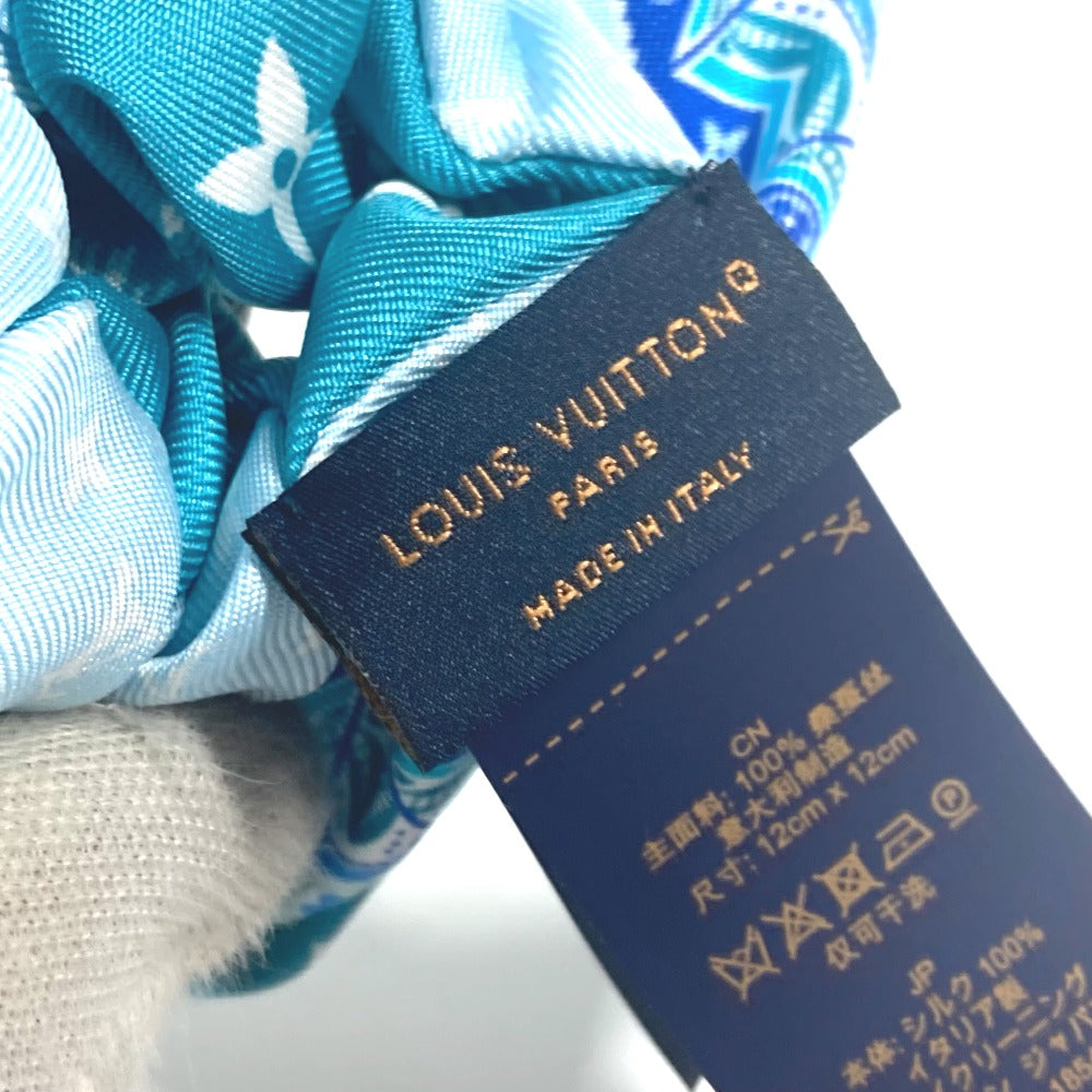 LOUIS VUITTON M79982 ヘアアクセサリー ヘアゴム シュシュ セット・LV アイランド 1つのみ シュシュ シルク レディース