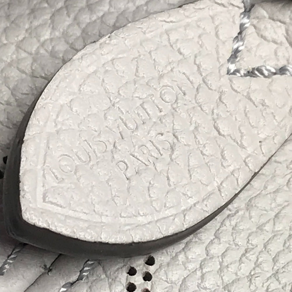 LOUIS VUITTON M57536 Monogram Mahina Bella 2-Way Bag Shoulder Bag Chain Bag Drawstring Handbag Monogram Mahina Leather Women's Brume Grey