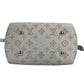 LOUIS VUITTON M57536 Monogram Mahina Bella 2-Way Bag Shoulder Bag Chain Bag Drawstring Handbag Monogram Mahina Leather Women's Brume Grey