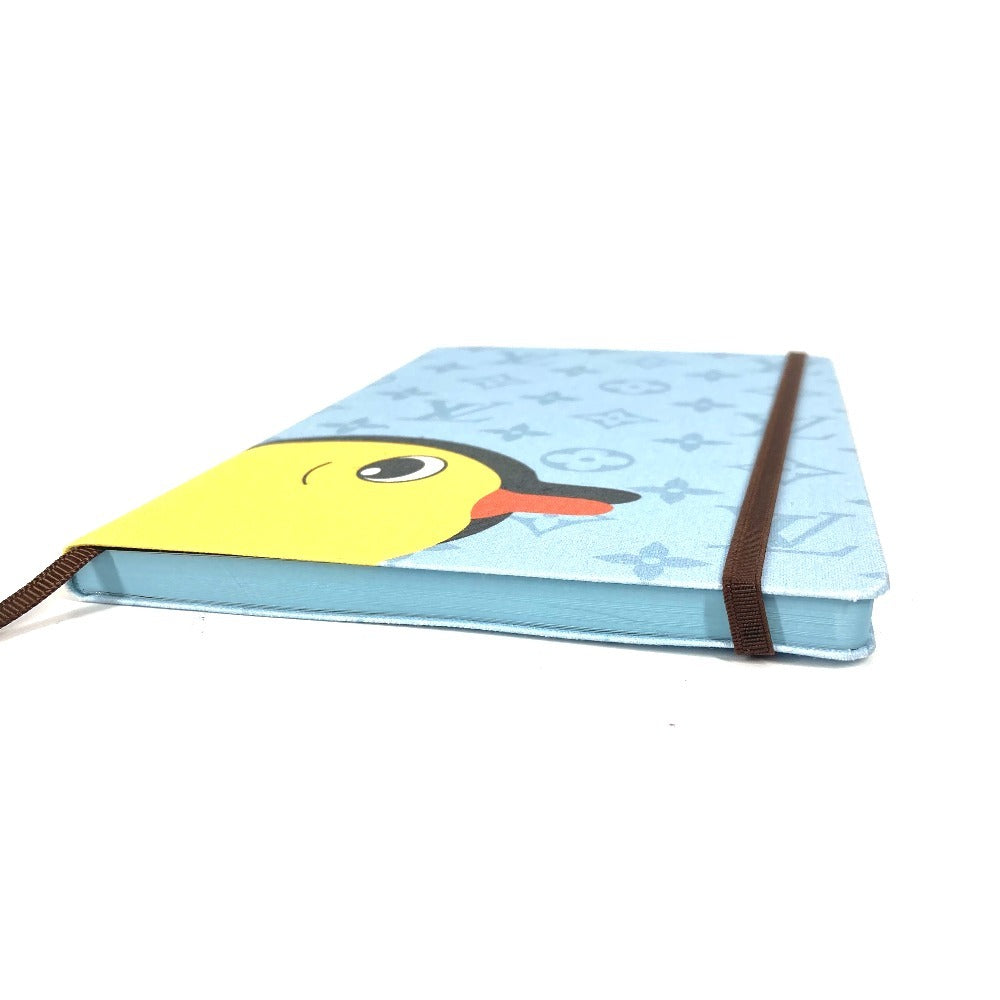 LOUIS VUITTON GI1119 モノグラム アヒル ノートブックMM・ジェーン ステーショナリー メモ帳 ノート ノートブック キャンバス ユニセックス ブルー - brandshop-reference