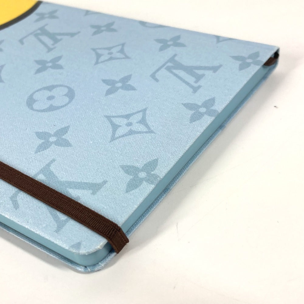 LOUIS VUITTON GI1119 モノグラム アヒル ノートブックMM・ジェーン ステーショナリー メモ帳 ノート ノートブック キャンバス ユニセックス ブルー - brandshop-reference