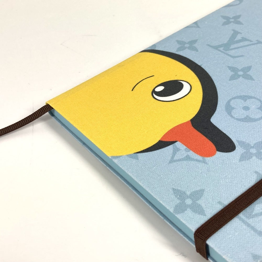 LOUIS VUITTON GI1119 モノグラム アヒル ノートブックMM・ジェーン ステーショナリー メモ帳 ノート ノートブック キャンバス ユニセックス ブルー - brandshop-reference