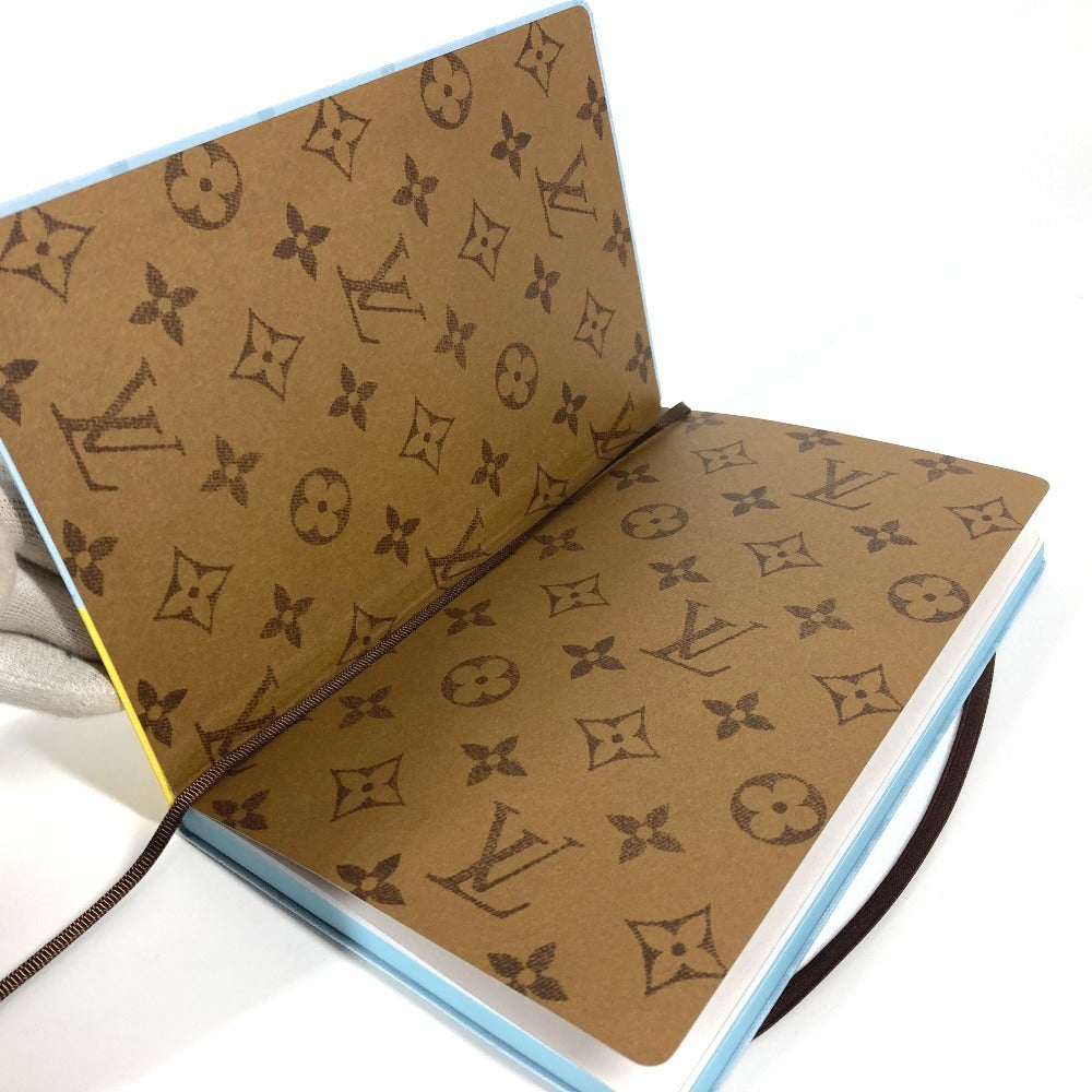 LOUIS VUITTON GI1119 モノグラム アヒル ノートブックMM・ジェーン ステーショナリー メモ帳 ノート ノートブック キャンバス ユニセックス ブルー - brandshop-reference