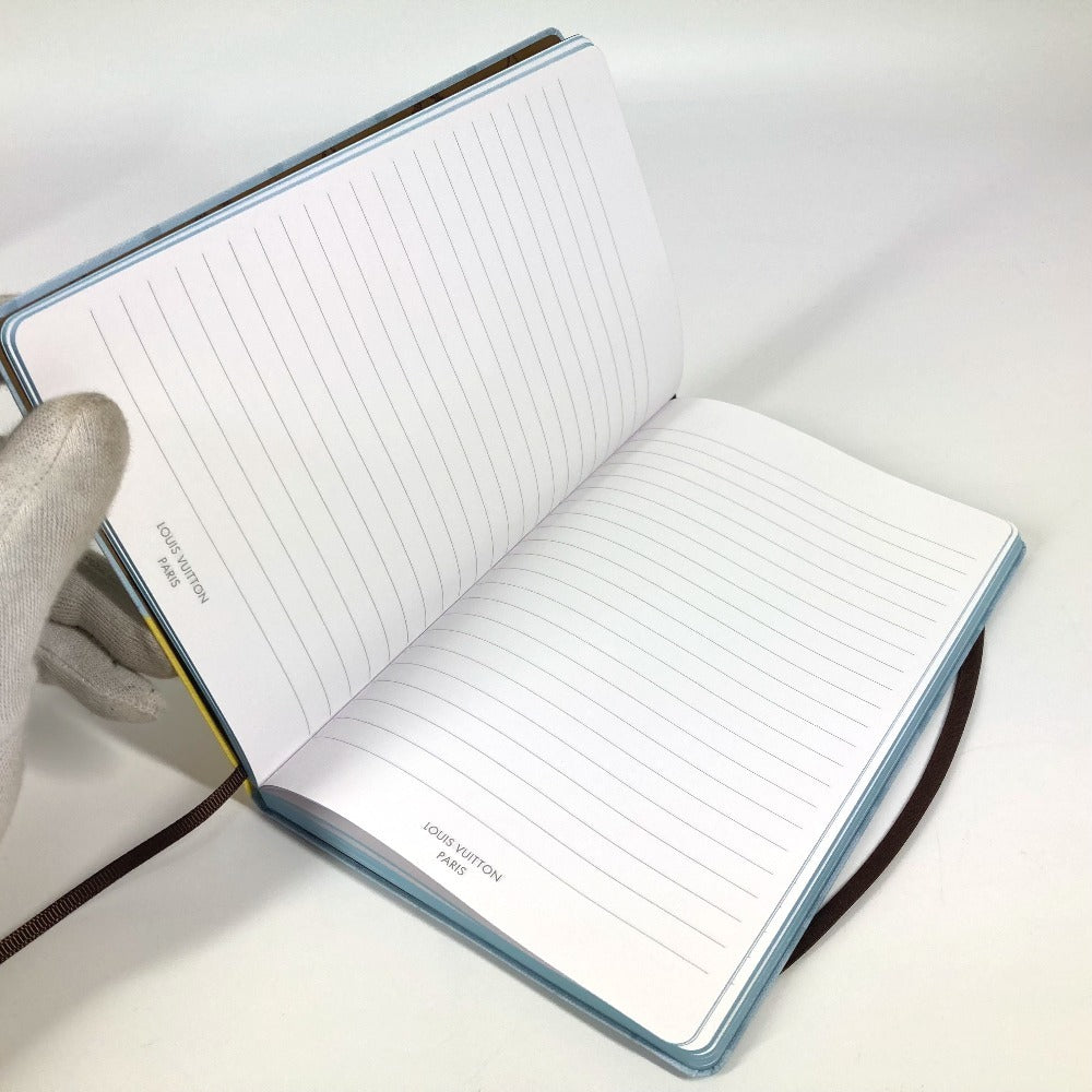 LOUIS VUITTON GI1119 モノグラム アヒル ノートブックMM・ジェーン ステーショナリー メモ帳 ノート ノートブック キャンバス ユニセックス ブルー - brandshop-reference
