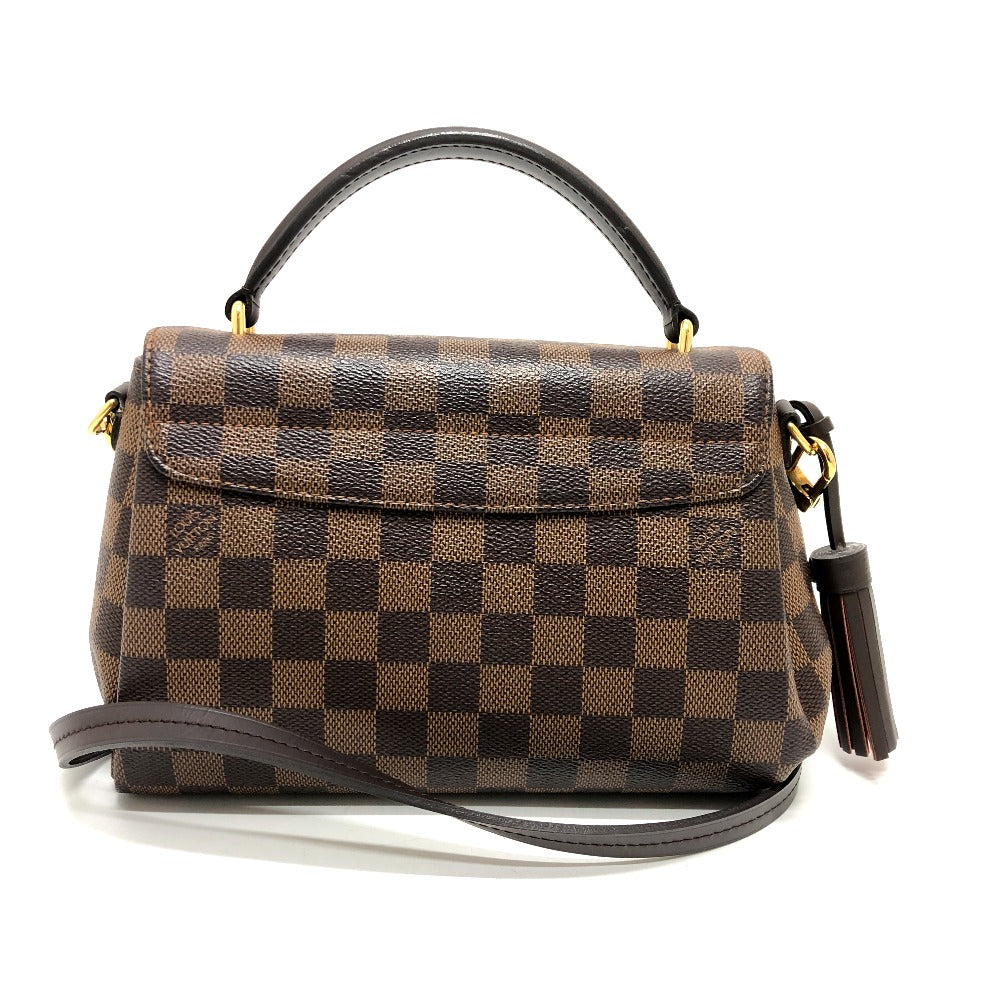 LOUIS VUITTON N53000 ダミエ クロワゼット 2WAYバッグ カバン バッグ ショルダーバッグ ハンドバック 斜め掛け ハンドバッグ ダミエキャンバス レディース