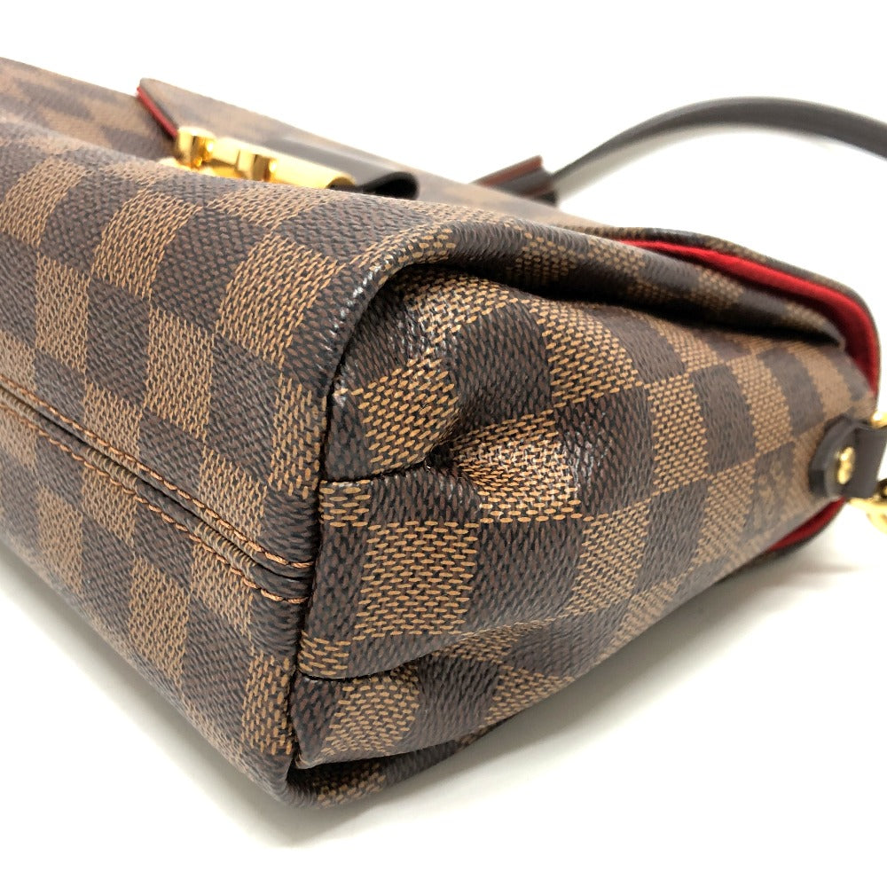 LOUIS VUITTON N53000 ダミエ クロワゼット 2WAYバッグ カバン バッグ ショルダーバッグ ハンドバック 斜め掛け ハンドバッグ ダミエキャンバス レディース