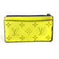 LOUIS VUITTON M30950 Taigalama Coin card-holder Wallet Coin Compartment coin purse Taiga Leather / MonogramCanvas yellow Used