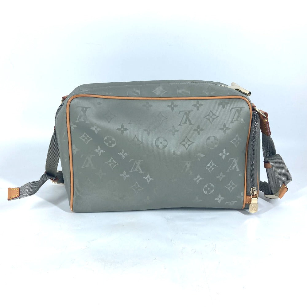 LOUIS VUITTON M43884 モノグラムチタニウム カメラバッグ 斜め掛け カバン ショルダーバッグ モノグラムキャンバス メンズ グレー