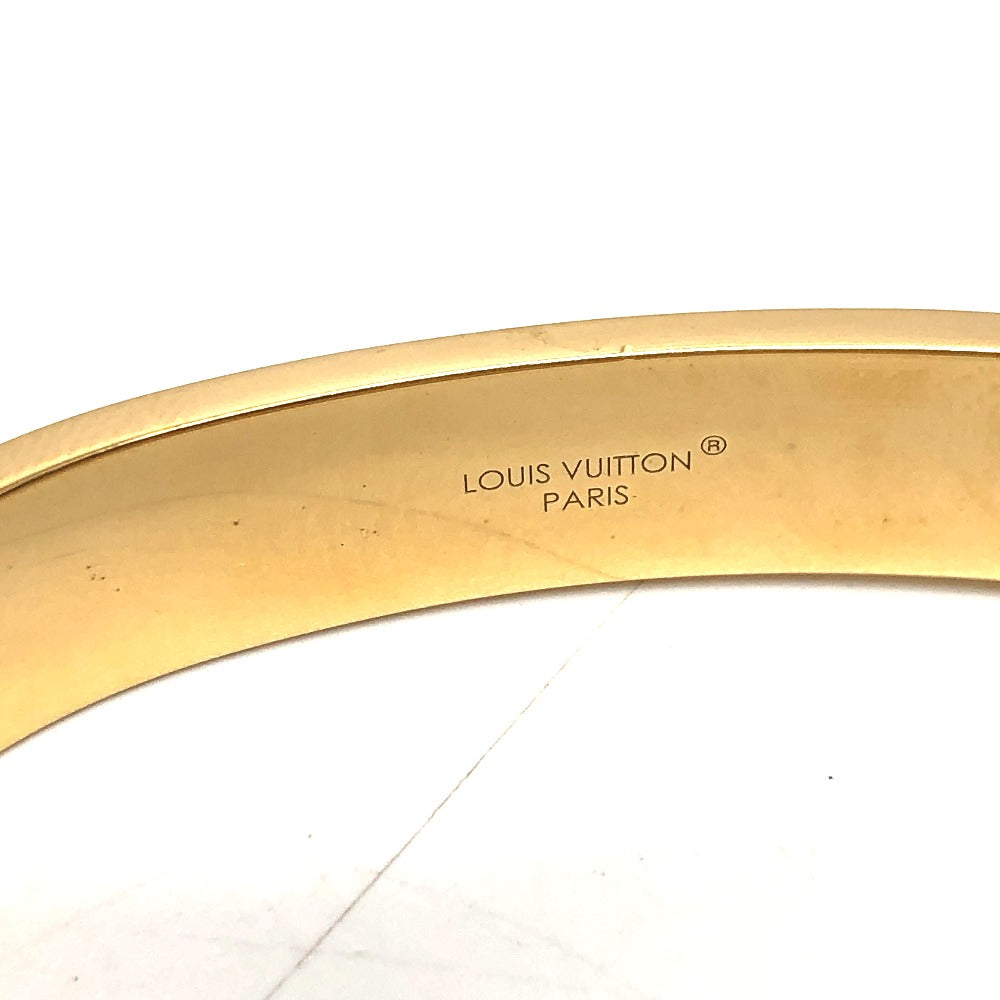 LOUIS VUITTON M1574M ブレスレット・ナノ グラム エナメル ブレスレット 小物 アクセサリー ブレスレット メタル メンズ ブロン ホワイト