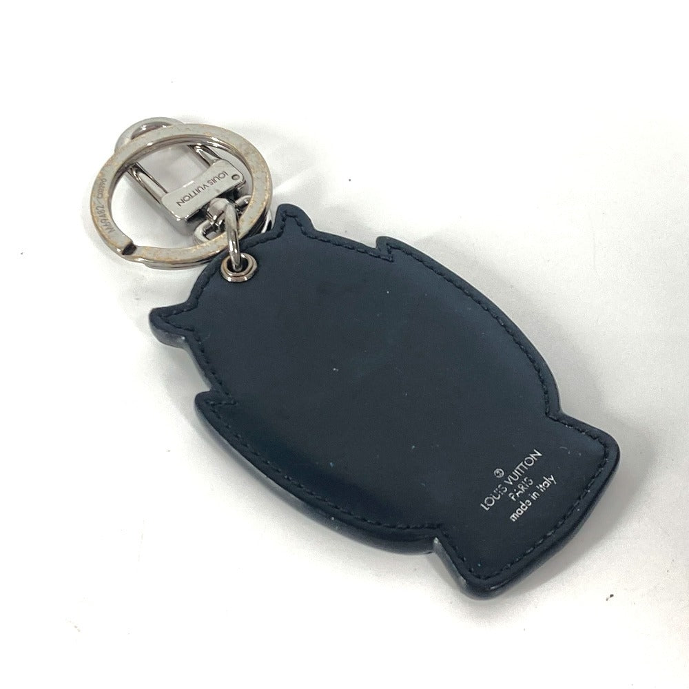 LOUIS VUITTON M69482 モノグラムエクリプス ポルト クレ・オウル バッグチャーム　フクロウ キーホルダー モノグラムエクリプスキャンバス ユニセックス ブラック - brandshop-reference