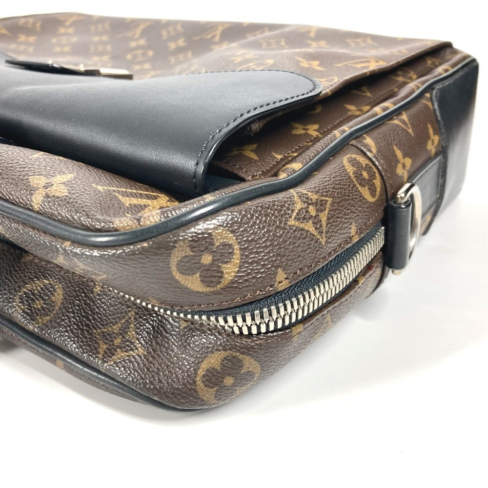 LOUIS VUITTON M56719 モノグラムマカサー ソフト ブリーフケース 2WAYバッグ ショルダーバッグ カバン 書類バッグ ビジネスバッグ モノグラムマカサーキャンバス メンズ ブラウン - brandshop-reference