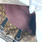 LOUIS VUITTON M56719 モノグラムマカサー ソフト ブリーフケース 2WAYバッグ ショルダーバッグ カバン 書類バッグ ビジネスバッグ モノグラムマカサーキャンバス メンズ ブラウン - brandshop-reference