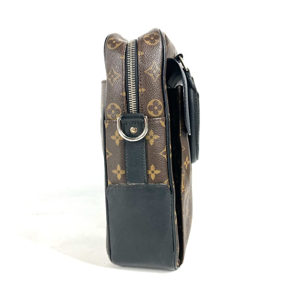LOUIS VUITTON M56719 モノグラムマカサー ソフト ブリーフケース 2WAYバッグ ショルダーバッグ カバン 書類バッグ ビジネスバッグ モノグラムマカサーキャンバス メンズ ブラウン - brandshop-reference