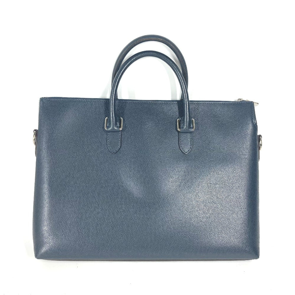LOUIS VUITTON M33417　 タイガ アントン 2WAYバッグ カバン 斜め掛け ショルダーバッグ ビジネスバッグ タイガレザー ユニセックス ブルーマリーヌ ネイビー