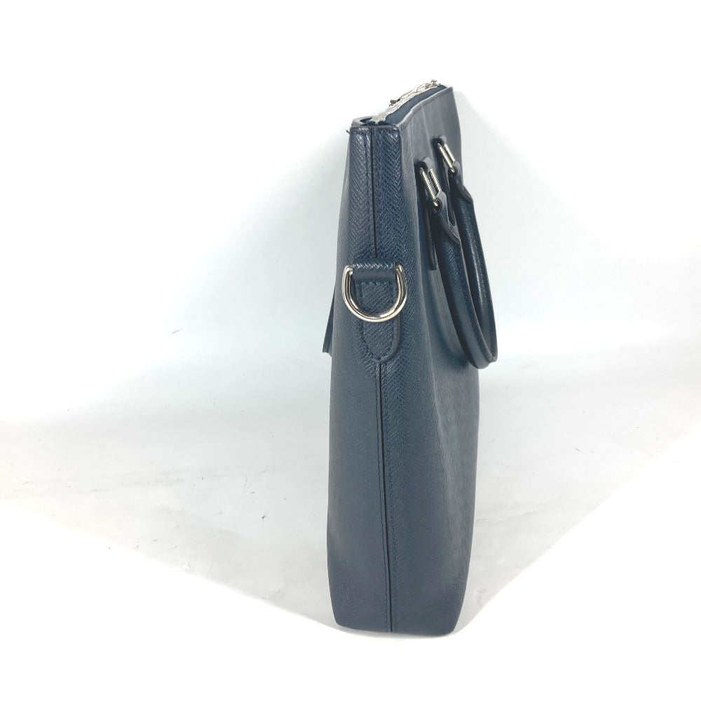 LOUIS VUITTON M33417　 タイガ アントン 2WAYバッグ カバン 斜め掛け ショルダーバッグ ビジネスバッグ タイガレザー ユニセックス ブルーマリーヌ ネイビー