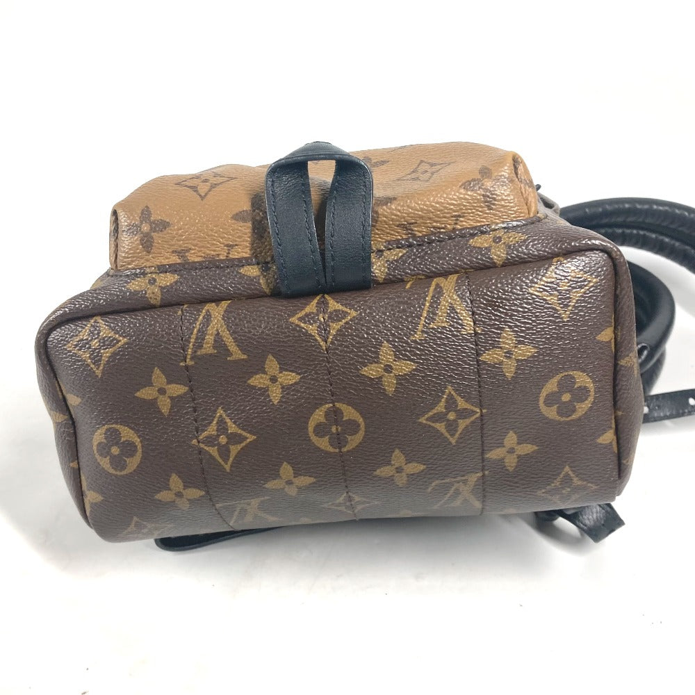 LOUIS VUITTON M43116 モノグラムリバース パームスプリングス・バックパックPM カバン バックパック リュックサック モノグラムリバースキャンバス レディース ブラウン