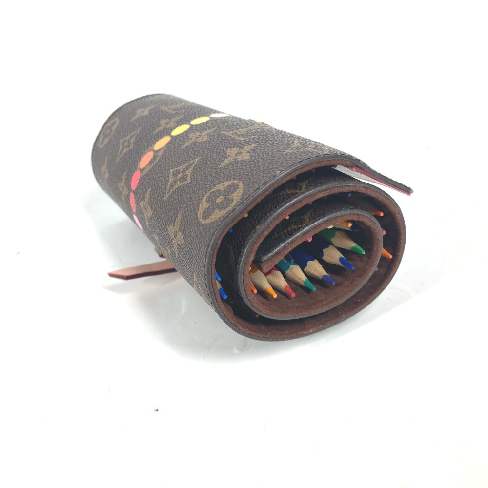 LOUIS VUITTON GI0374 モノグラム エトュイクレヨン 色鉛筆 40色 カラーペンシル 筆記具 文具 ステーショナリー 鉛筆 ウッド ユニセックス マルチカラー - brandshop-reference