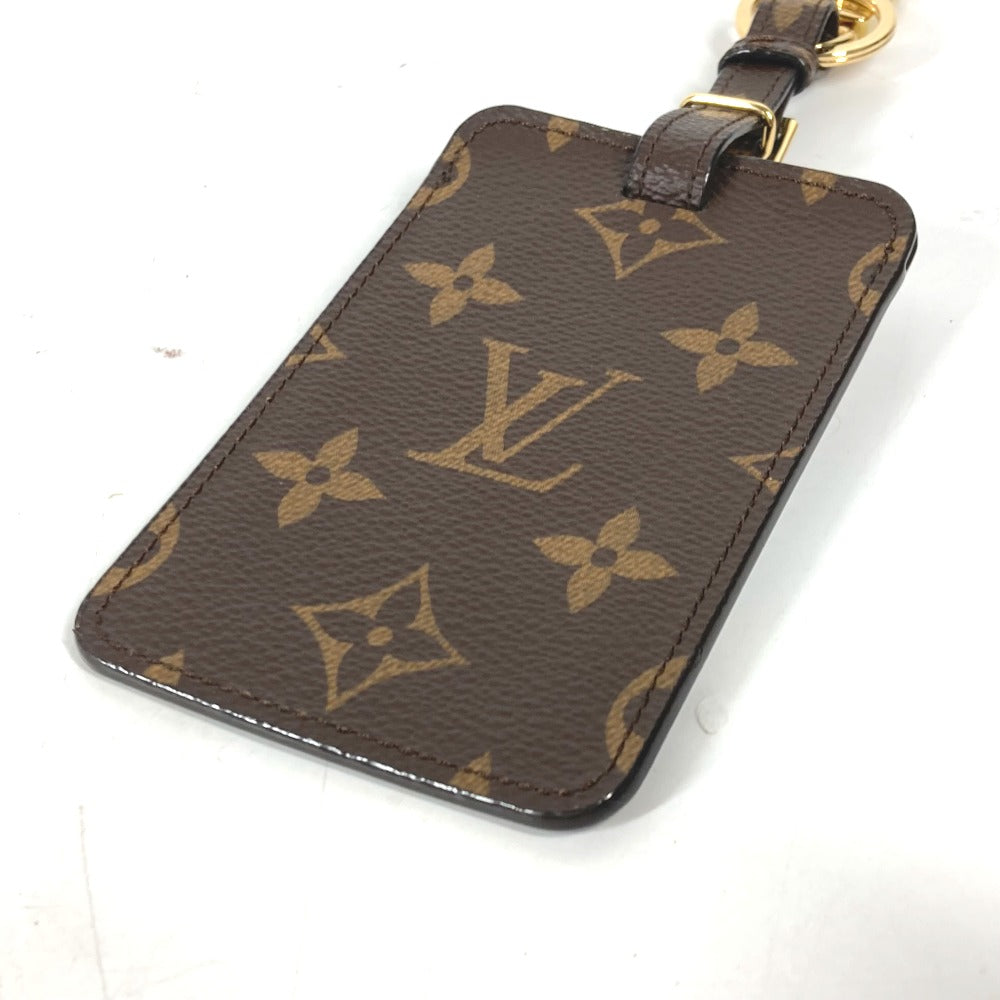 LOUIS VUITTON MP2912 モノグラム ビジュー サック タグ・ゲーム・オン カード バッグチャーム キーホルダー モノグラムキャンバス レディース ブラウン