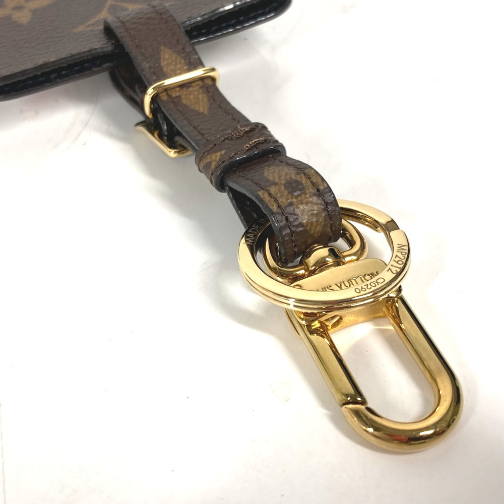 LOUIS VUITTON MP2912 モノグラム ビジュー サック タグ・ゲーム・オン カード バッグチャーム キーホルダー モノグラムキャンバス レディース ブラウン