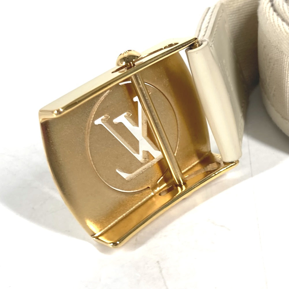 LOUIS VUITTON M6973W サンチュール フォーチューン モノグラム ガチャベルト ベルト キャンバス/レザー ユニセックス ホワイト - brandshop-reference
