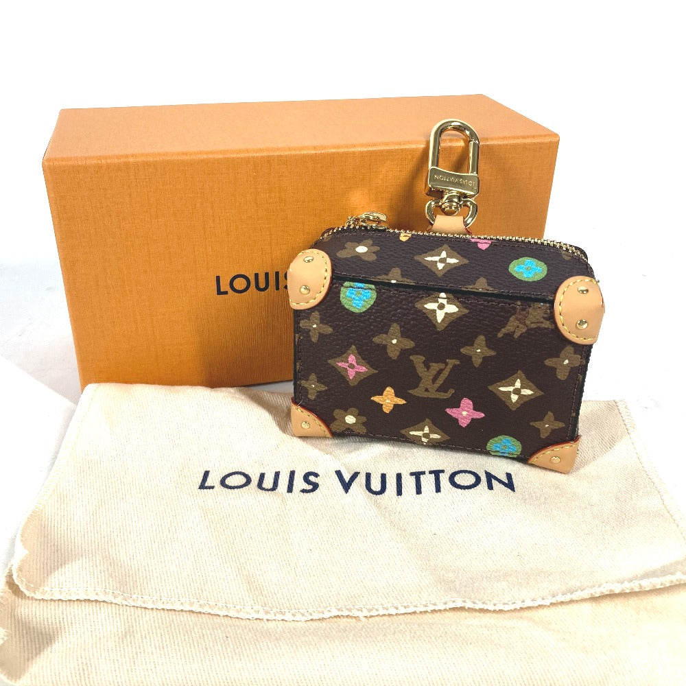 LOUIS VUITTON M01943 ポーチ・モノグラム クラギー トランク ポーチ バッグチャーム キーホルダー キャンバス/レザー ユニセックス マルチカラー