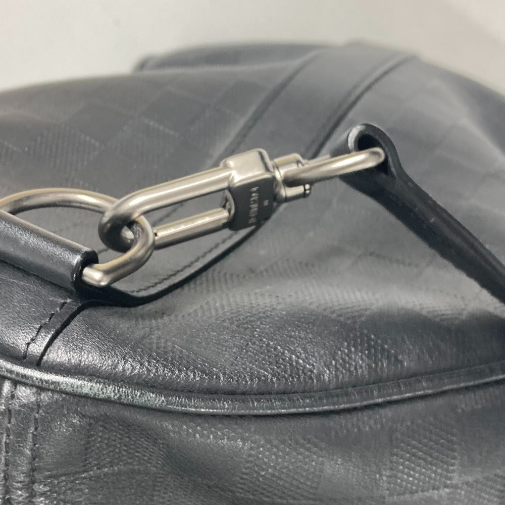 LOUIS VUITTON N41145 ダミエアンフィニ キーポル バンドリエール 45 2WAYバッグ トラベルバッグ 旅行バッグ ショルダーバッグ カバン バッグ ボストンバッグ ダミエアンフィニレザー ユニセックス オニキス ブラック - brandshop-reference