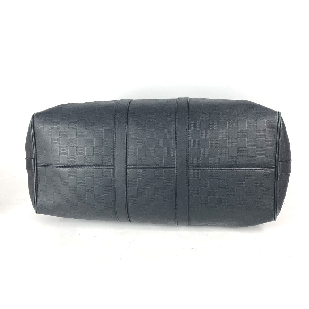 LOUIS VUITTON N41145 ダミエアンフィニ キーポル バンドリエール 45 2WAYバッグ トラベルバッグ 旅行バッグ ショルダーバッグ カバン バッグ ボストンバッグ ダミエアンフィニレザー ユニセックス オニキス ブラック - brandshop-reference