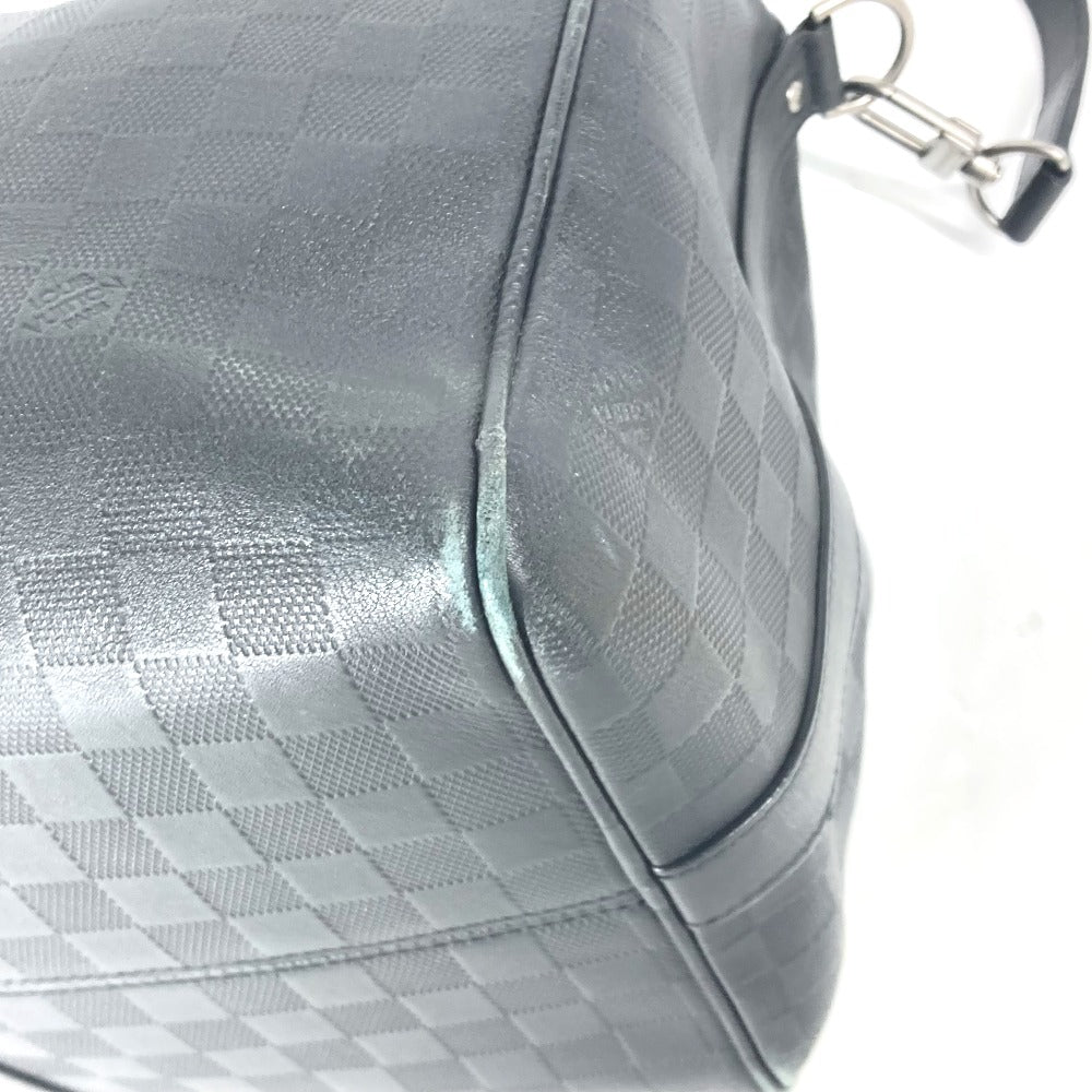 LOUIS VUITTON N41145 ダミエアンフィニ キーポル バンドリエール 45 2WAYバッグ トラベルバッグ 旅行バッグ ショルダーバッグ カバン バッグ ボストンバッグ ダミエアンフィニレザー ユニセックス オニキス ブラック - brandshop-reference