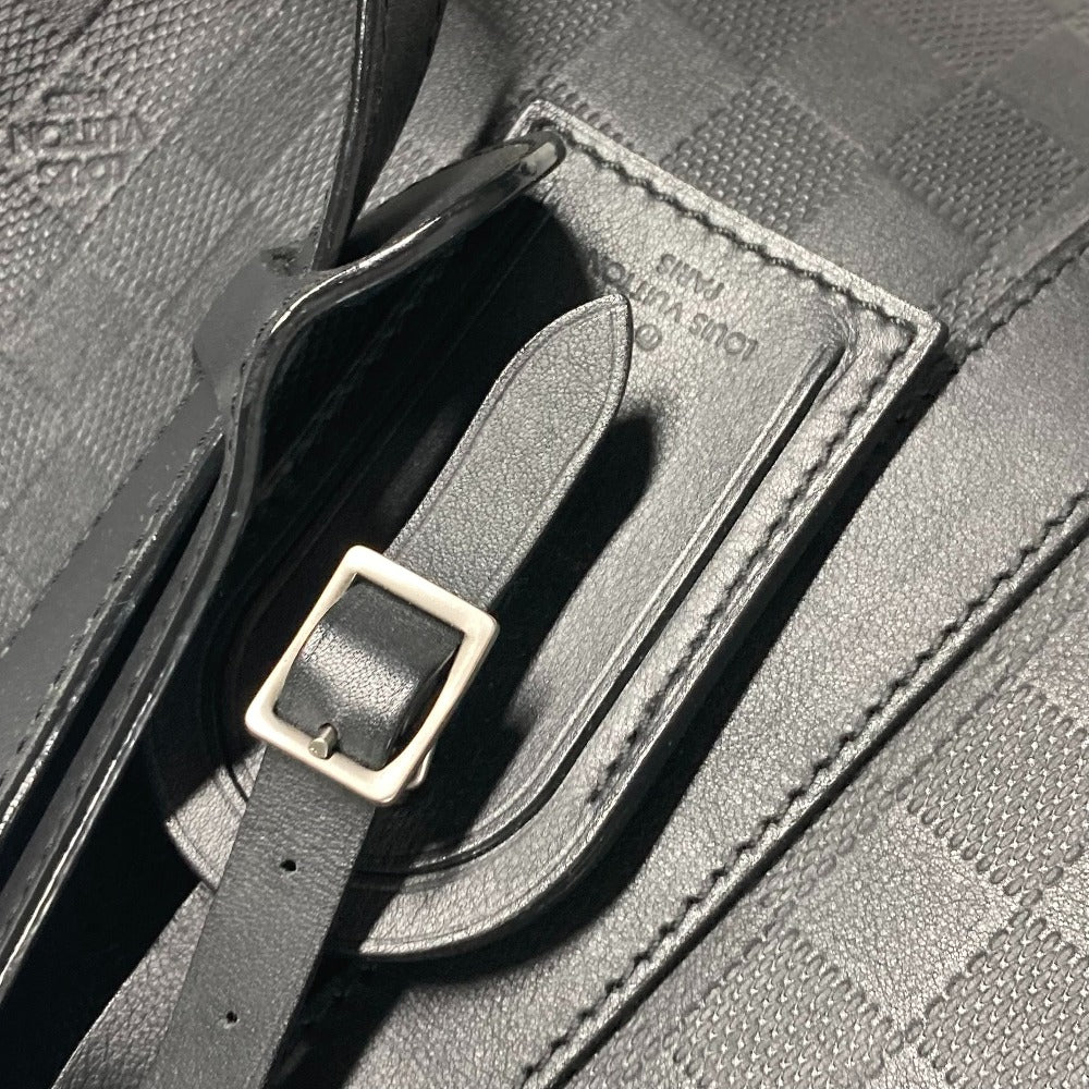 LOUIS VUITTON N41145 ダミエアンフィニ キーポル バンドリエール 45 2WAYバッグ トラベルバッグ 旅行バッグ ショルダーバッグ カバン バッグ ボストンバッグ ダミエアンフィニレザー ユニセックス オニキス ブラック - brandshop-reference