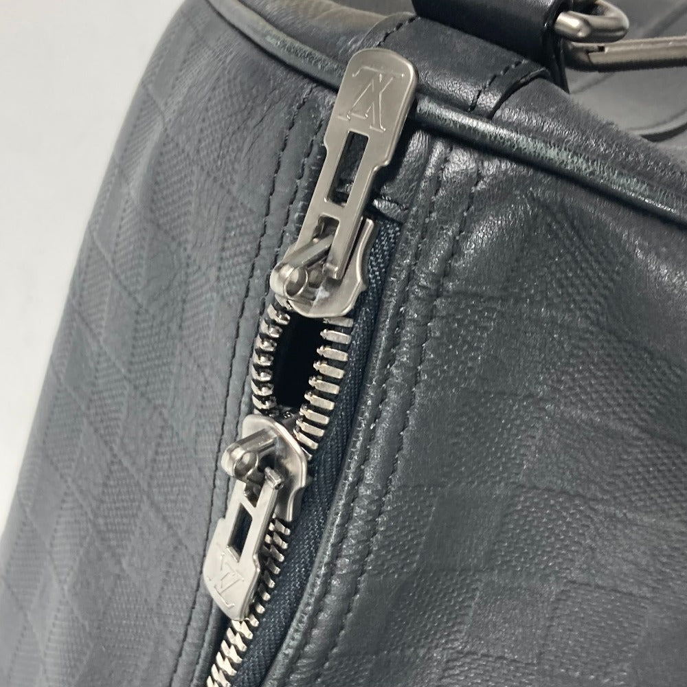 LOUIS VUITTON N41145 ダミエアンフィニ キーポル バンドリエール 45 2WAYバッグ トラベルバッグ 旅行バッグ ショルダーバッグ カバン バッグ ボストンバッグ ダミエアンフィニレザー ユニセックス オニキス ブラック - brandshop-reference