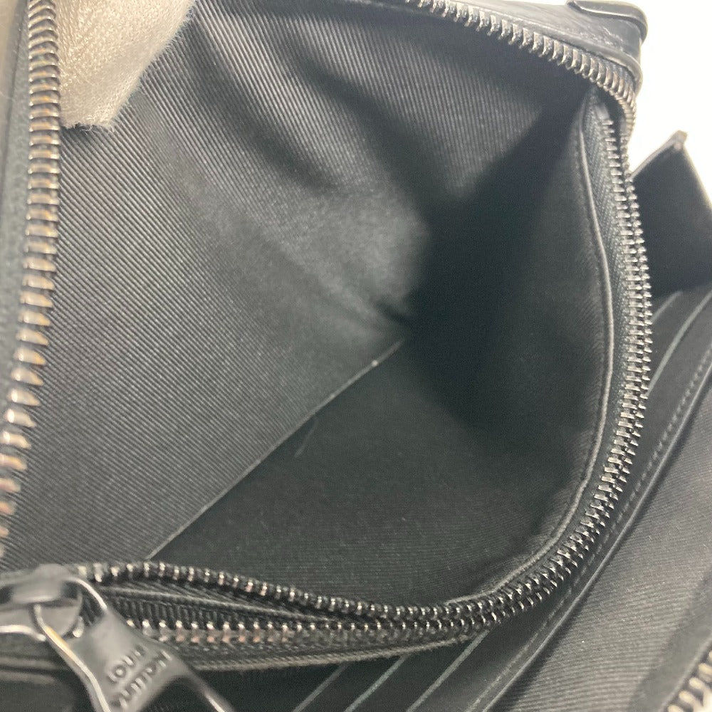 LOUIS VUITTON M68986 モノグラム ソフトトランク クラッチ カバン 長財布 ポーチ クラッチバッグ トリヨンレザー ユニセックス ブラック