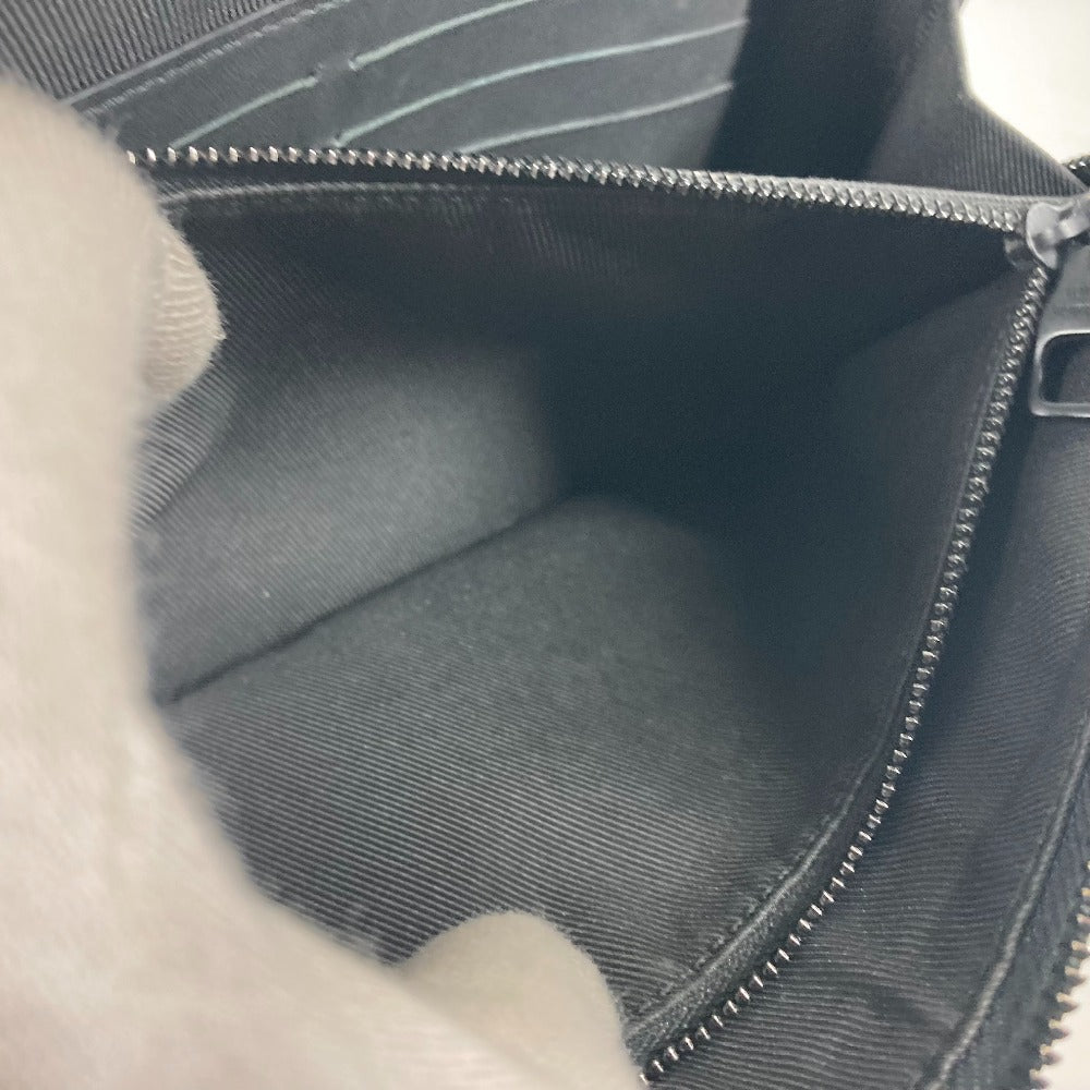 LOUIS VUITTON M68986 モノグラム ソフトトランク クラッチ カバン 長財布 ポーチ クラッチバッグ トリヨンレザー ユニセックス ブラック