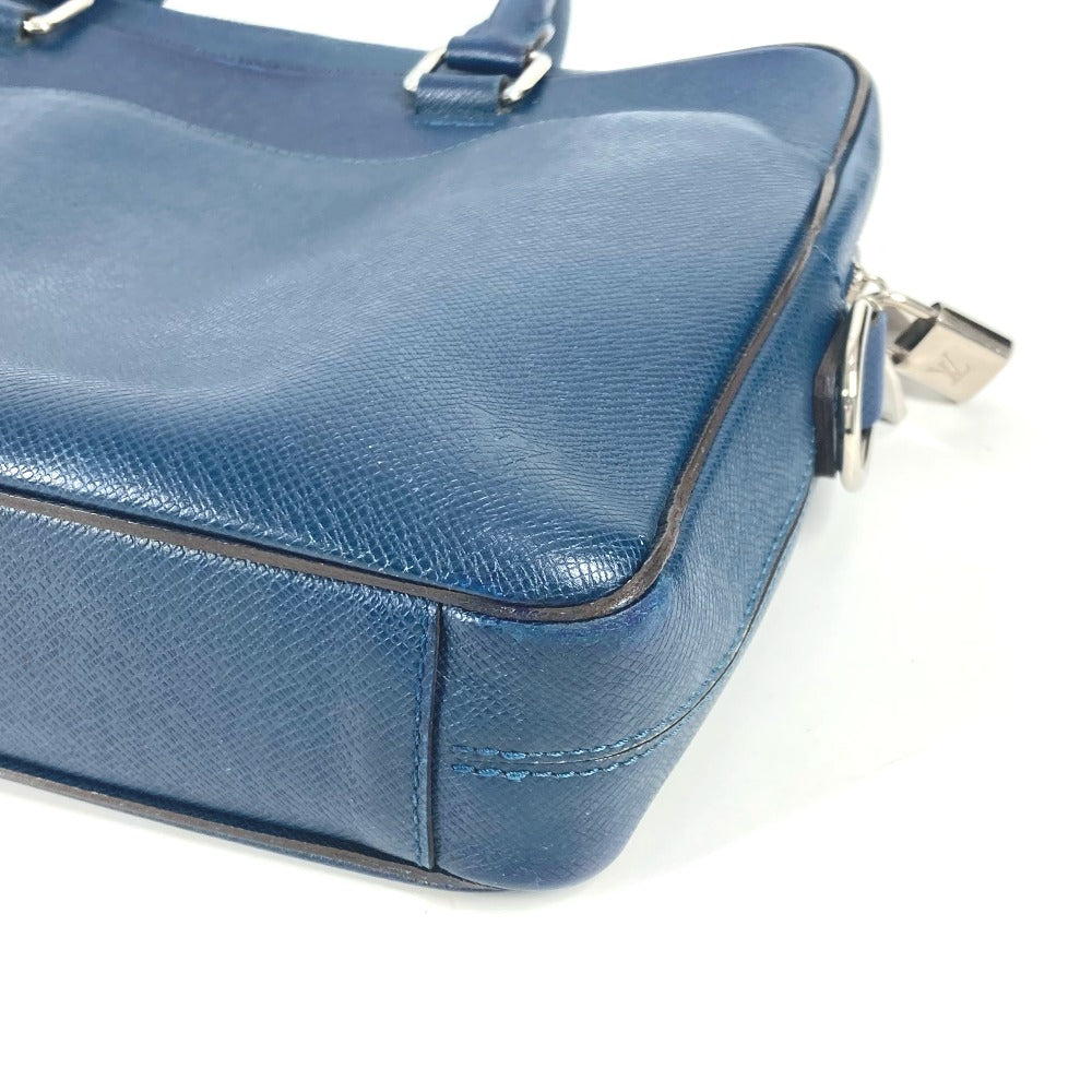 LOUIS VUITTON M32716 タイガ PDB ポルトドキュマン ビジネスPM ハンドバッグ カバン トートバッグ ブリーフケース ビジネスバッグ タイガレザー メンズ オセアン ネイビー - brandshop-reference