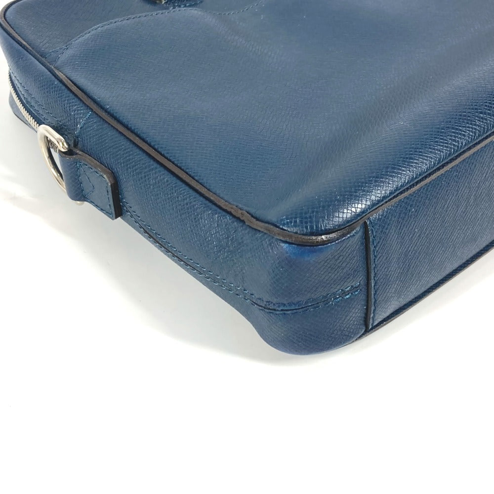 LOUIS VUITTON M32716 タイガ PDB ポルトドキュマン ビジネスPM ハンドバッグ カバン トートバッグ ブリーフケース ビジネスバッグ タイガレザー メンズ オセアン ネイビー - brandshop-reference