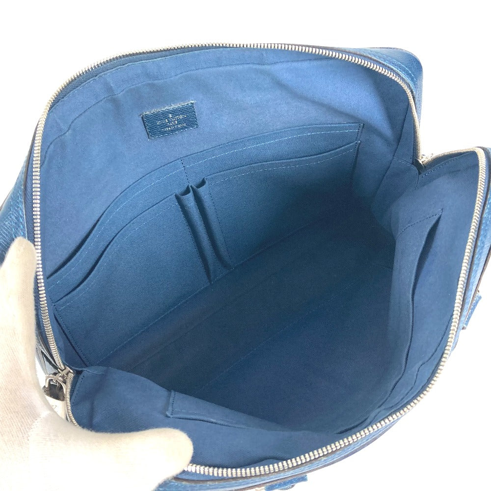 LOUIS VUITTON M32716 タイガ PDB ポルトドキュマン ビジネスPM ハンドバッグ カバン トートバッグ ブリーフケース ビジネスバッグ タイガレザー メンズ オセアン ネイビー - brandshop-reference
